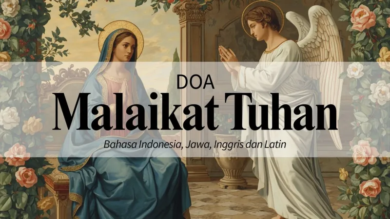 Doa Malaikat Tuhan dalam Empat Bahasa