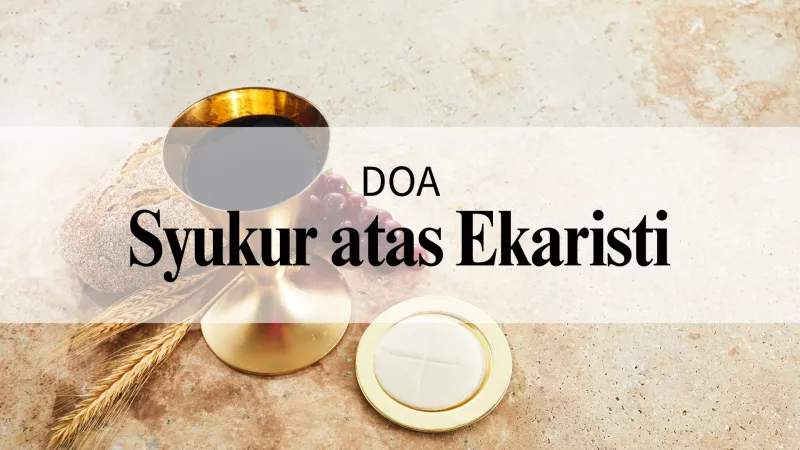 Doa Syukur atas Ekaristi